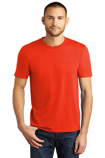 District Adult Unisex 4.5 oz. 50/25/25 poly/combed ring spun cotton/rayon Perfect Tri Short Sleeve T-Shirt